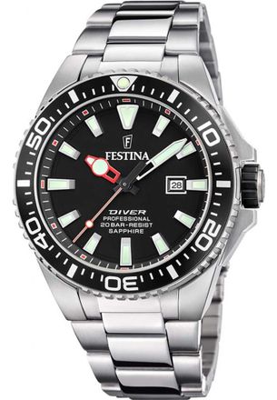 Festina F20663-3 Mens The Originals Watch - Silver - One Size
