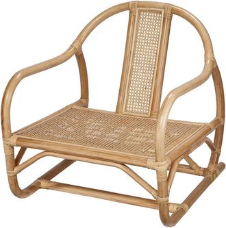 Jamie Young Co. Orchid Rattan Lounge Chair