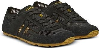 Balmain Racer 45 trainers in calfskin, suede and nylon in Black at Nordstrom, Size 40 Eu