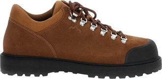 Diemme Dark Brown Leather Sneakers