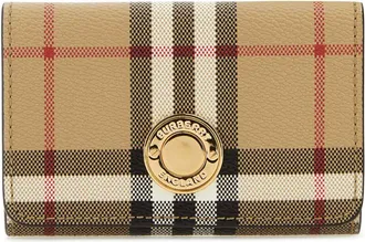 Burberry Printed Canvas Wallet