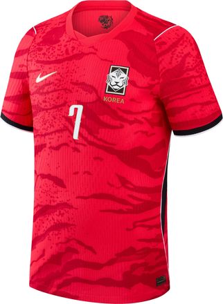 Nike Son Heung-min South Korea National Team 2026 Match Home Nike Mens Aero-FIT Soccer Jersey in Red | NN204432051-KOR