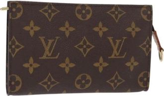 Louis Vuitton Pre-owned Clutches, female, Brown, Size: ONE SIZE Pre-owned Canvas Clutch