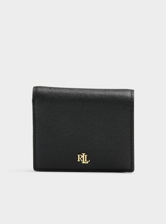 Lauren Ralph Lauren Womens Textured leather bi-fold miniwallet