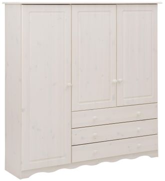 HOME AFFAIRE Wäscheschrank »Minik« aus schönem massivem Kiefernholz, in unterschiedlichen Farbvarianten