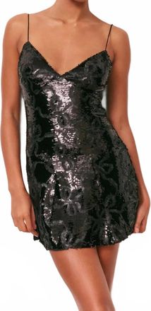 LoveShackFancy Sabeline Dress In Black