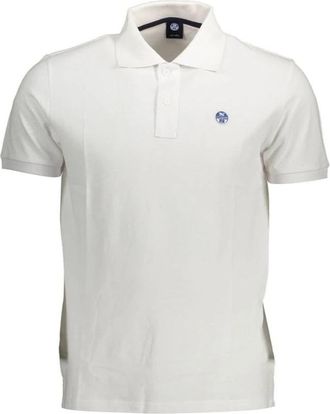 North Sails Polo Shirt Sneldrogend - Heren - Polos - Wit - XL - Katoen - Tops