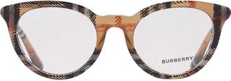 Burberry Demo Oval Ladies Eyeglasses BE2429 4163 48