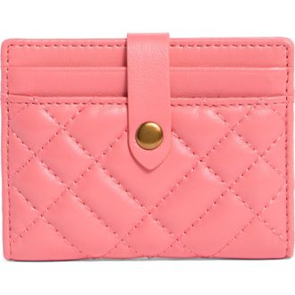 Kurt Geiger Brixton Card Case in Pink at Nordstrom Rack