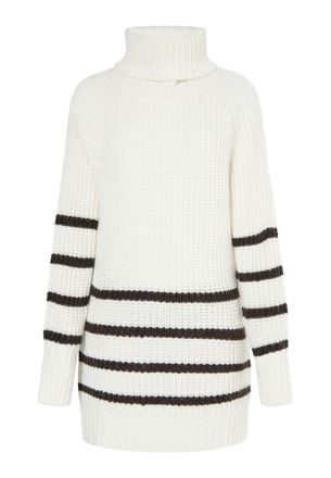 Usha Gebreide trui Dames wit