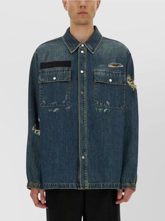 Helmut Lang denim shirt jacket