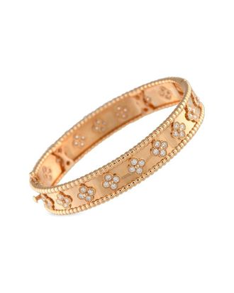 Van Cleef & Arpels 18K Rose Gold Diamond Bracelet (Authentic Pre-Loved)
