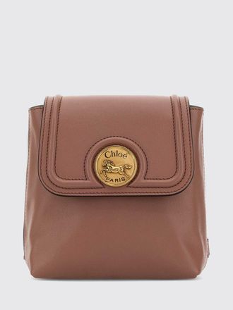 Chlo&eacute; Horse Medal Leather Backpack