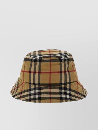 Burberry checked bucket hat