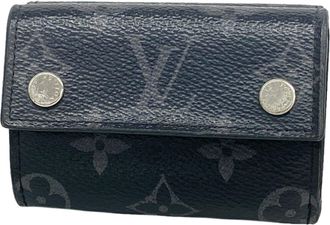 Louis Vuitton Black Wallet (Tri-Fold) (Pre-Owned)