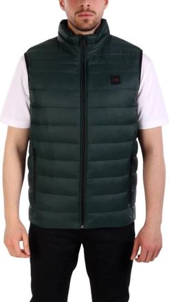 HUGO BOSS Jassen > Vesten - Heren - Bodywarmers - Groen - XL - Jassen
