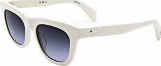 Rag & Bone Womens RNB1086-S-VK6-52 RNB1086 S 52 VK6 Sunglasses - Antique White - One Size
