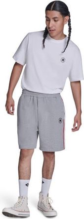 Converse Chuck Taylor Sweatshort in Vintage Grey Heather at Nordstrom, Size X-Large