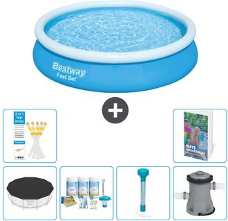 Bestway Piscina Bestway Fast Set Redonda - 366x76 Cm - 7-piezas S52