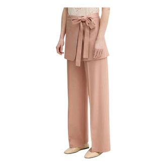 &Aacute;eron Broeken, Dames, Roze, XS, Polyester, Huraa Wijde Broek