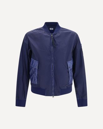 C.P. Company C. P. COMPANY Bi-TM Mixed Lens bomber Jacket Male S