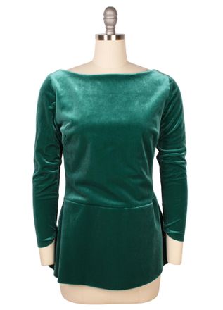 La Petite Robe Di Chiara Boni Pieranna Top In Jade