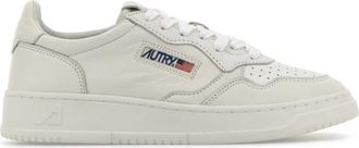Autry White Leather Medalist Sneakers