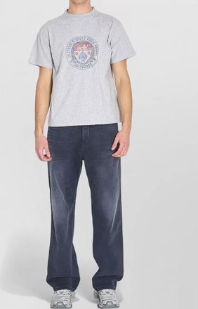 Balenciaga crew neck cotton jersey t shirt