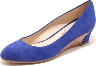 Tod's Vintage stijl damesschoenen gemaakt in Itali&euml; - Dames - Pumps - Blauw - 36 1/2 EU - Schoenen