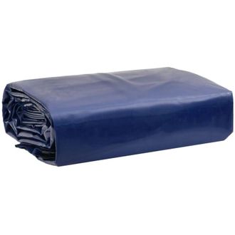 vidaXL Tarpaulin Blue 4x6 m 650 g/m&sup2; Vidaxl