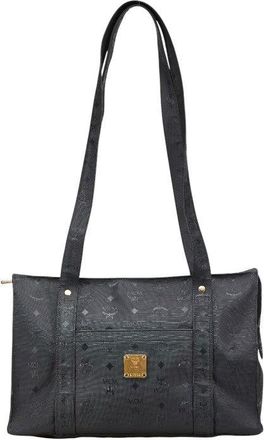 MCM Visetos Monogram PVC Shoulder Bag