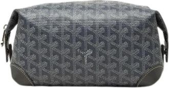Goyard Pre-owned Canvas Pouch - Dames - Vintage Clutch - Grijs - ONE Size - Vintage