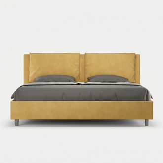 Les Tendances Cama Matrimonial Contenedor Moderno Antea 200x200 - Amarillo