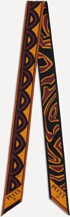 Pucci Silk Twill Scarf Female UNI