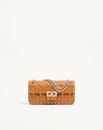 Valentino Garavani Borsa Piccola A Spalla Valentino Garavani Rockstud Spike In Capretto Donna CUOIO UNI