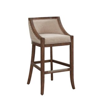 American Woodcrafters Michelle 30 Bar Stool - Warm Brown
