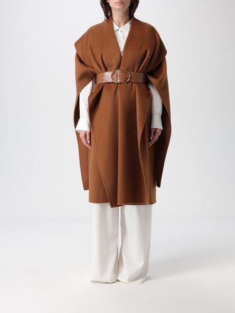 Elisabetta Franchi Coat ELISABETTA FRANCHI Woman color Brown