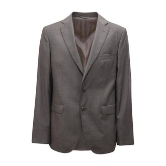 Breco's Blazers, male, Gray, Size: 3XL 42S023 Suit