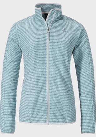 Sch&ouml;ffel Fleecejacke SCH&Ouml;FFEL Hiking CIRC Fleece Jk Style Terxa WMS, Damen, Gr. 38, blau (8075, blau), Oberstoff: 100% Polyester, regular fit, hoch geschlossen