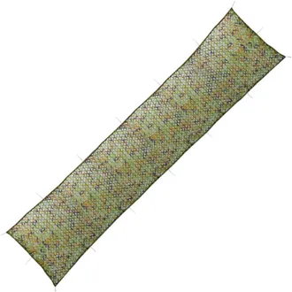 vidaXL Red De Camuflaje Con Bolsa De Almacenamiento 1,5x8 M Verde