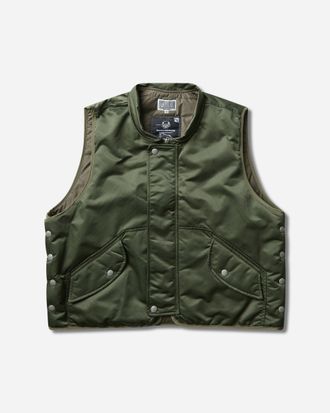 Cav Empt Men s Nylon Flight Vest Green