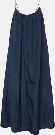 Faithfull The Brand Seine silk and cotton maxi dress