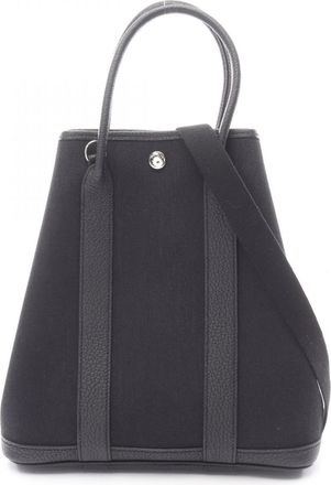 Herm&egrave;s Black Tote Bag (Pre-Owned)