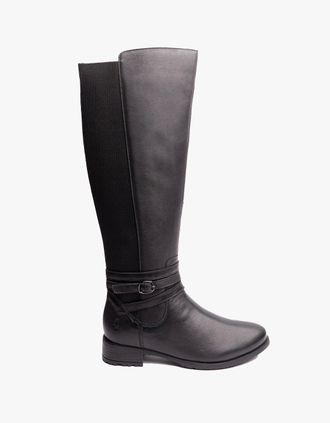 Hush Puppies Womens Hush Puppies VANESSA Womens Tall Boots Black - Size: 7