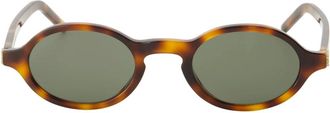 Saint Laurent SL M161 Zonnebril - unisex - Accessoires - Bruin - Maat: ONE Size Nylon