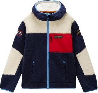Napapijri Felpa con cappuccio Yupik FZH 6 - - Sweatshirts & Hoodies - Uomo - Blu - S
