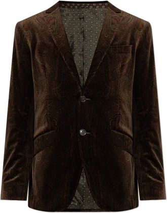 Etro Blazers - Heren - Blazers - Bruin - L - Jassen