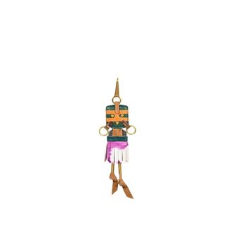 Jerome Dreyfuss Michel Sleutelhanger - Dames - Accessoires - Veelkleurig - Maat: ONE Size Leer