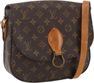 Louis Vuitton Pre-owned Cross Body Bags, female, Brown, Size: ONE SIZE Pre-owned Vintage Monogram Shoulder Bag