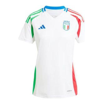 adidas (WMNS) adidas Italy 24 Away Jersey Asia Sizing Asia Sizing White IQ0489